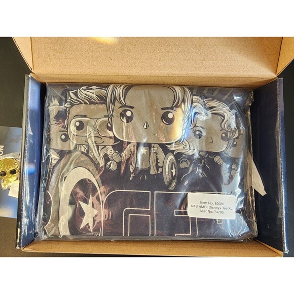 NEW Funko Pop Disney + 2.0 Marvel Collector Corps Box Size XL - Picture 2 of 8